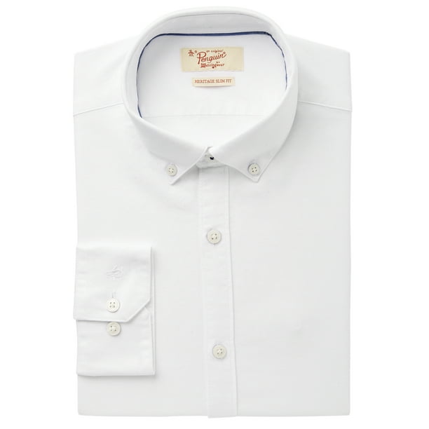 Original Penguin Mens Slim Fit Spread Collar Fashion Dress Shirt Original Penguin Mens Slim Fit Spread Collar Fashion Dress Shirt